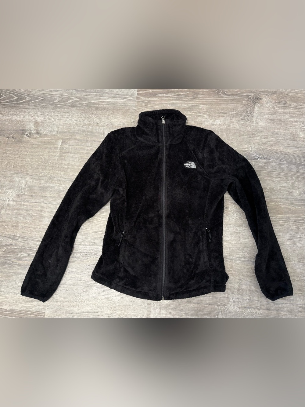 The North Face Women’s Black Fleece Jacket - Cozy Full-Zip small